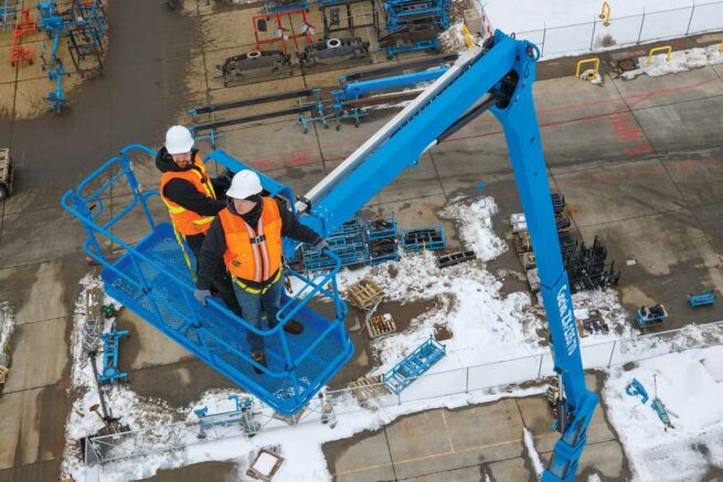 Genie ZX-135/70 Self-Propelled Articulated Boom Lift