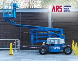 Genie boom lift rental with ARS